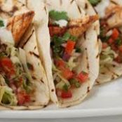 Grilled Southern Fish Tacos with Cabbage Slaw