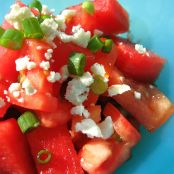 Watermelon Tomato Salad