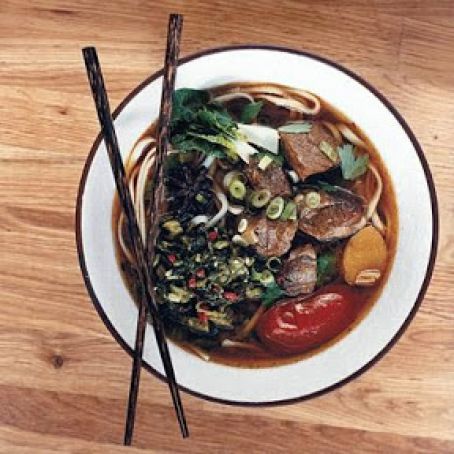 SICHUAN BEEF NOODLE SOUP