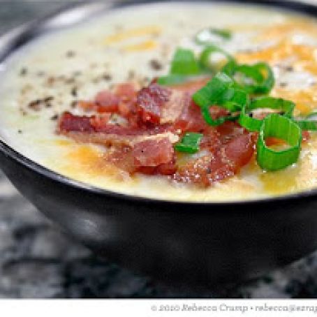 Light Loaded Potato Soup