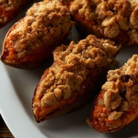 Twice-Baked Sweet Potatoes