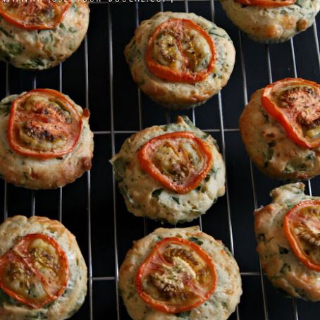 Spinach and Goat Cheese Muffins