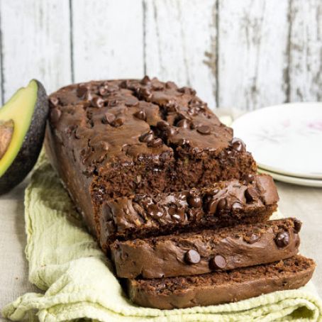 Double Chocolate Avocado and Zucchini Bread