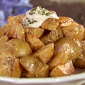 Sides (Barbeque Roasted Potatoes with Sour Cream-Bacon Sauce)