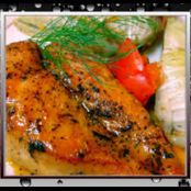 Rosemary Chicken w/Orange Maple Glaze