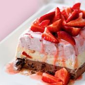 Grown-up neapolitan Ice-Cream Cake