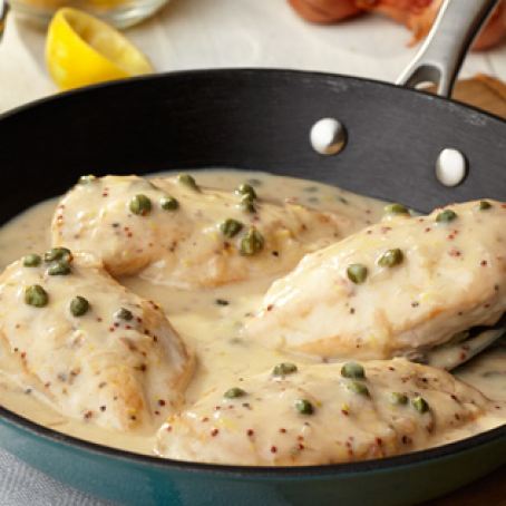 Swanson®’s Creamy Lemon Dijon Chicken