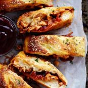 BBQ CHICKEN STROMBOLI