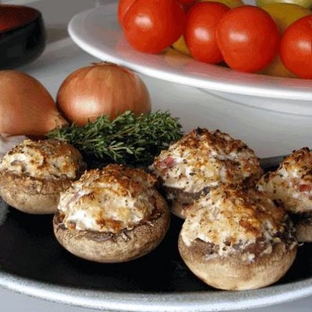 Savory Stuffed Mushrooms