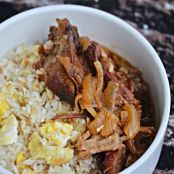 Slow Cooker Filipino Pork With Garlic Fried Rice