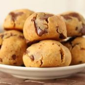 Grain-free Peanut Butter Chocolate Chip Cookie Dough Balls