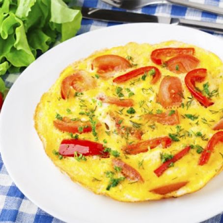 Cherry Tomato Fritatta