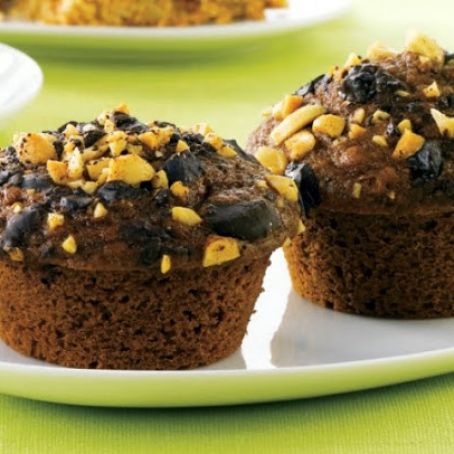 Dark Chocolate Crunch Muffins