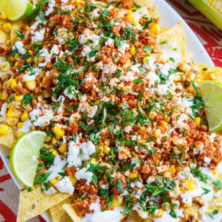 Mexican Street Corn Nachos