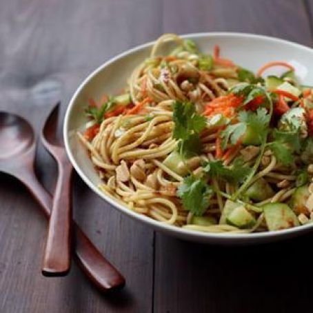 Cold Sesame Noodle Salad