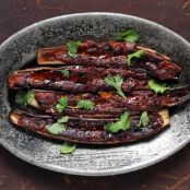 Barbecued Eggplant with Miso Glaze