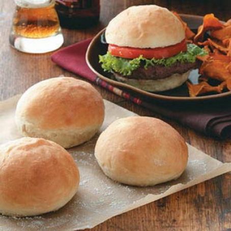 40-Minute Hamburger Buns