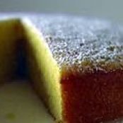 Cornmeal and Rosemary Cake with Balsamic Syrup