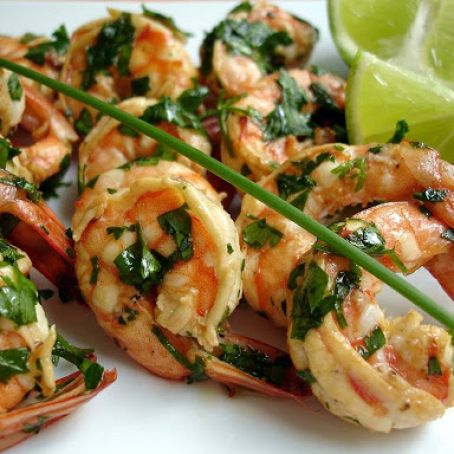 Garlic lime shrimp
