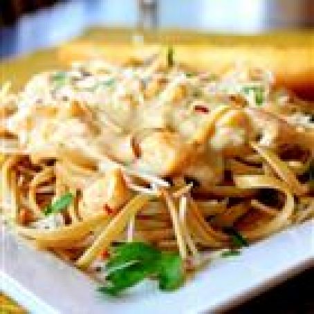 Creamy Linguine with Clam Sauce