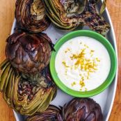Artichokes - grilled