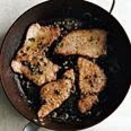 Veal Scallopini with Brown Butter and Capers