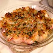 Garlicky Baked Shrimp