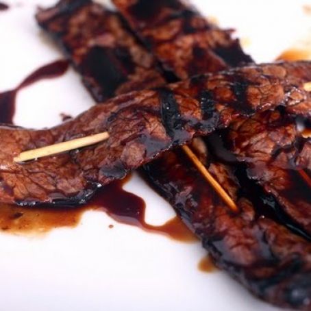 Tiki-Style Beef Teriyaki Skewers