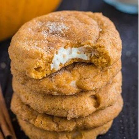 Pumpkin Cheesecake Snickerdoodles