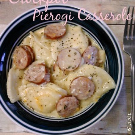 Crock Pot Perogi Casserole