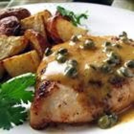 Chicken in Caper Cream Sauce