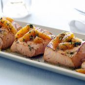 Salmon: Giada's Grilled Salmon with Citrus Salsa Verde