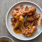 Maple-Bacon Chicken Wings