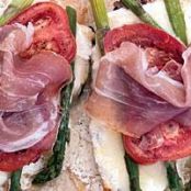 Asparagus-Cheese Tartines