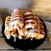 Cinnamon Roll Blintzes