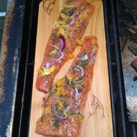 Cedar Planked Salmon