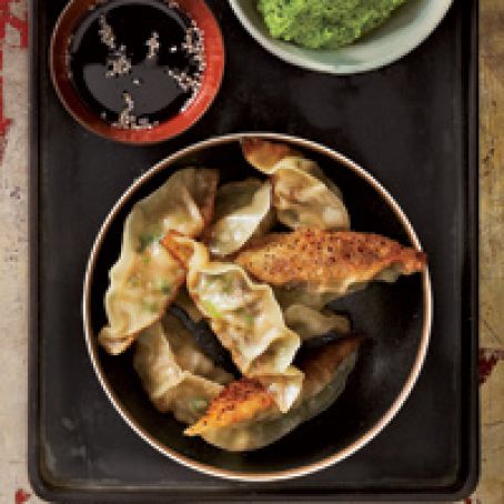 Shrimp-and-Shiitake Gyoza