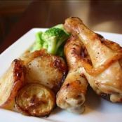 Easy Roast Lemon Pepper Chicken & Potatoes