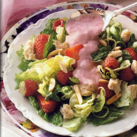Chicken & Berries Salad