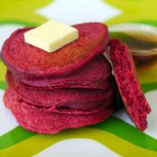 Red Beet Pancakes