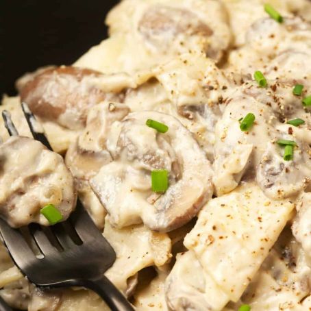 MUSHROOM STROGANOFF