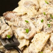 MUSHROOM STROGANOFF