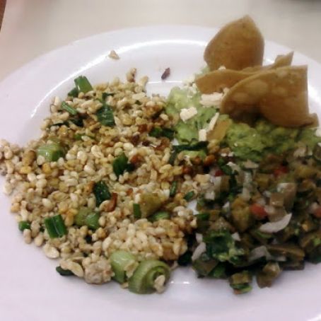 ESCAMOLES A LA MANTEQUILLA