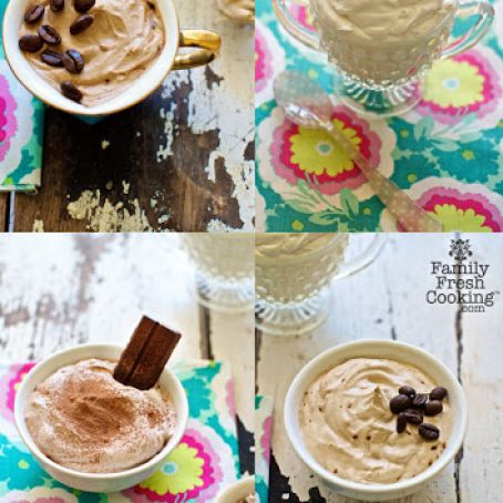 Vegan Whipped Cream – Chocolate, Vanilla, Coffee, Mocha