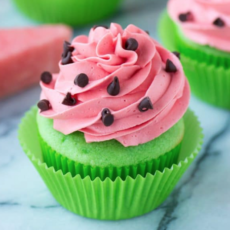 Watermelon Cupcakes