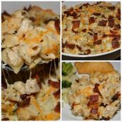 Chicken Bacon Ranch Casserole