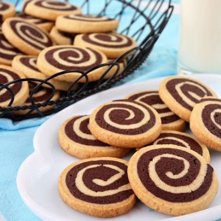 Chocolate Pinwheel Cookies