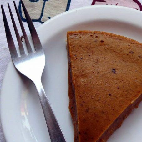 Vanilla Pumpkin Pie