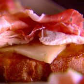 Apricot and Chicken Bruschetta