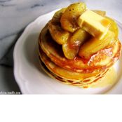 Buttermilk Pancakes with Caramelised Apples